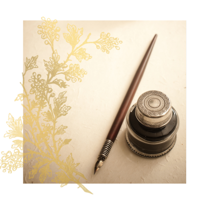 インクと万年筆